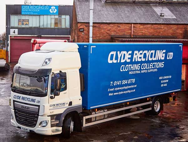 clyde recycling truck